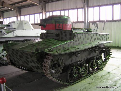 плавающий танк Т-37А